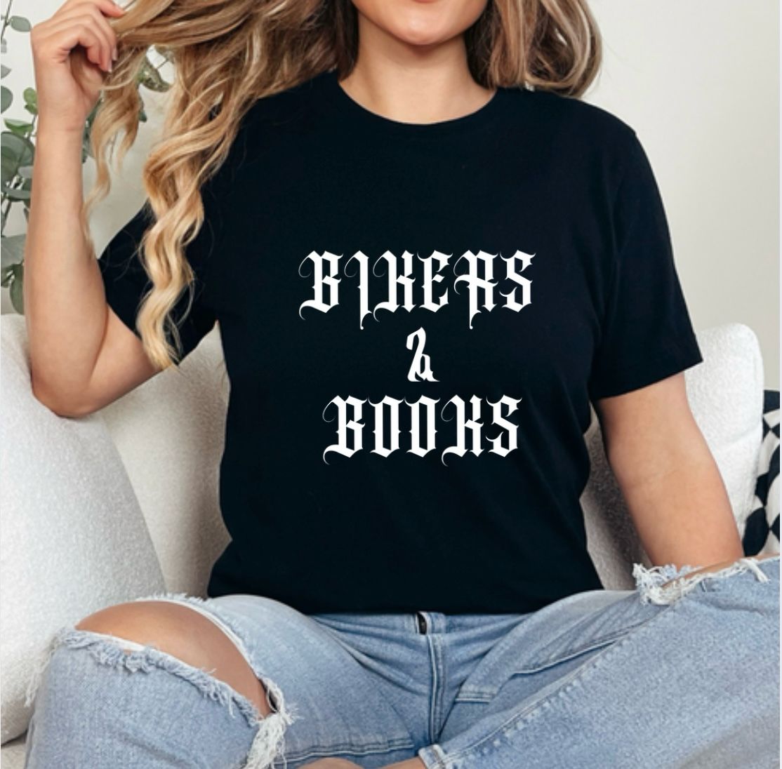 Bikers and Book Shirt