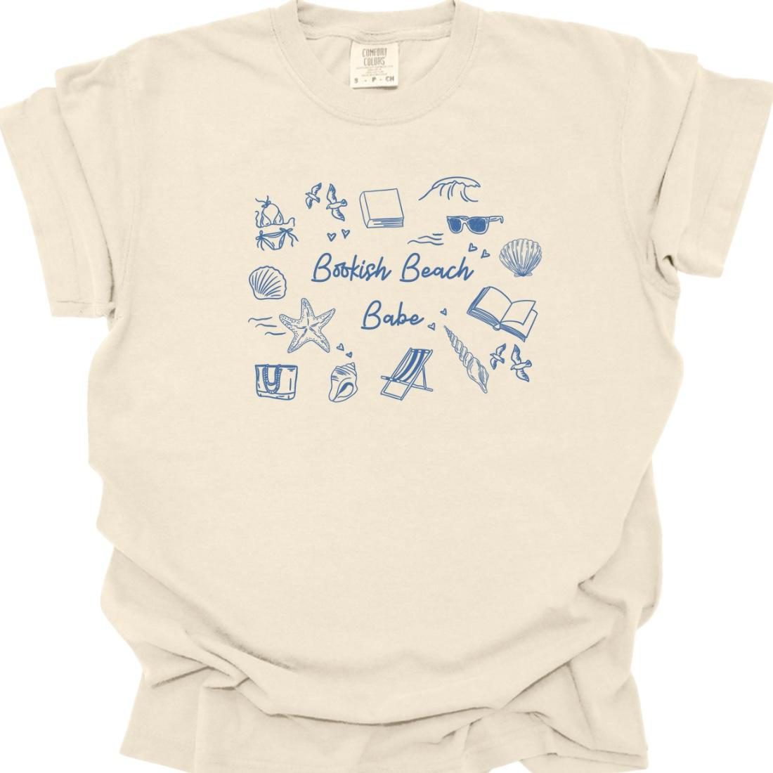 Bookish Beach Babe - Ivory