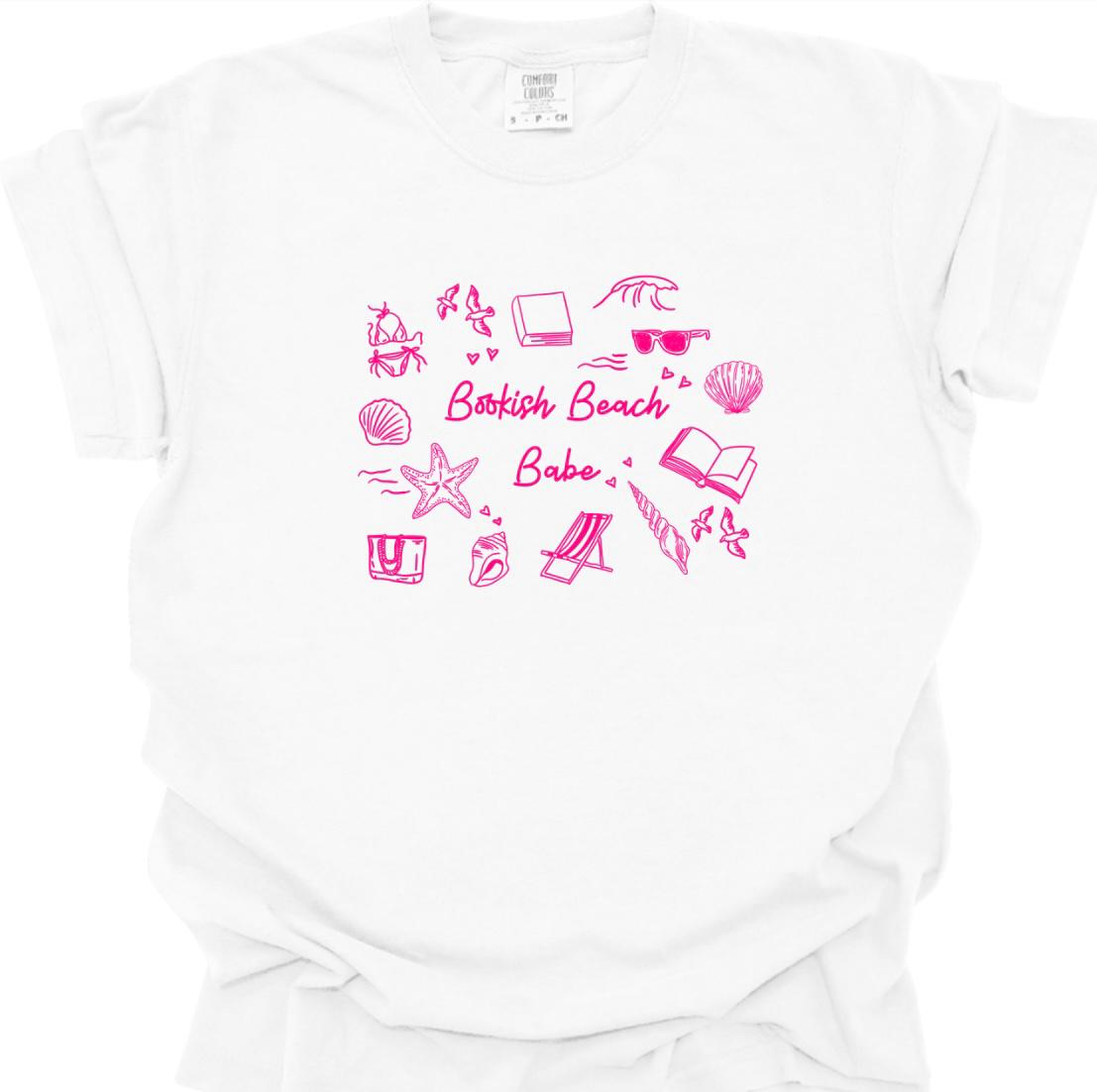 Bookish Beach Babe - White