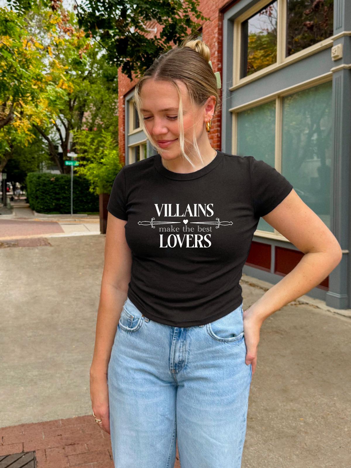 Villains to Lovers Cropped Tee