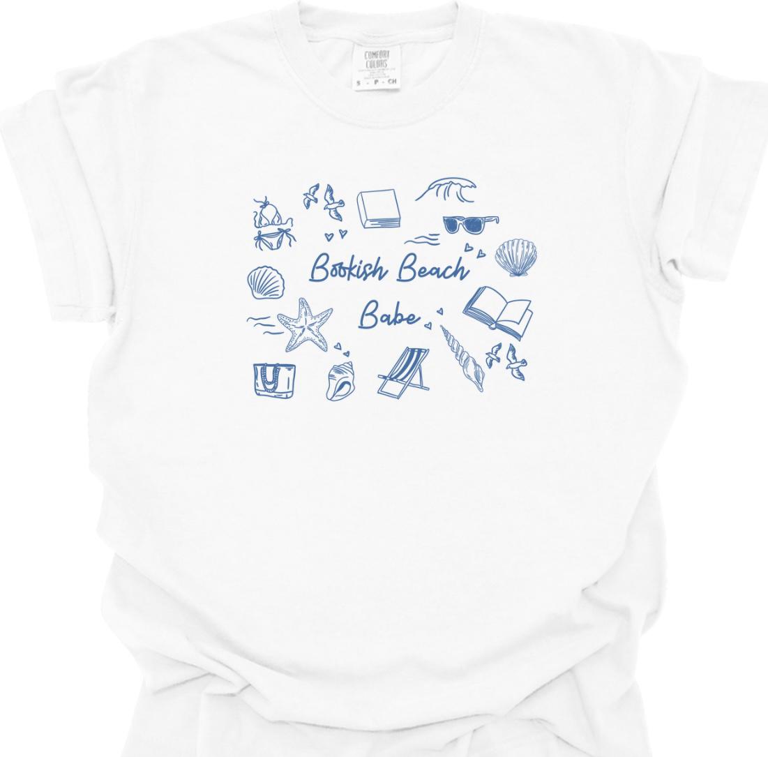 Bookish Beach Babe - White