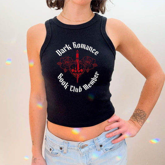Dark Romance Member Cropped Tank