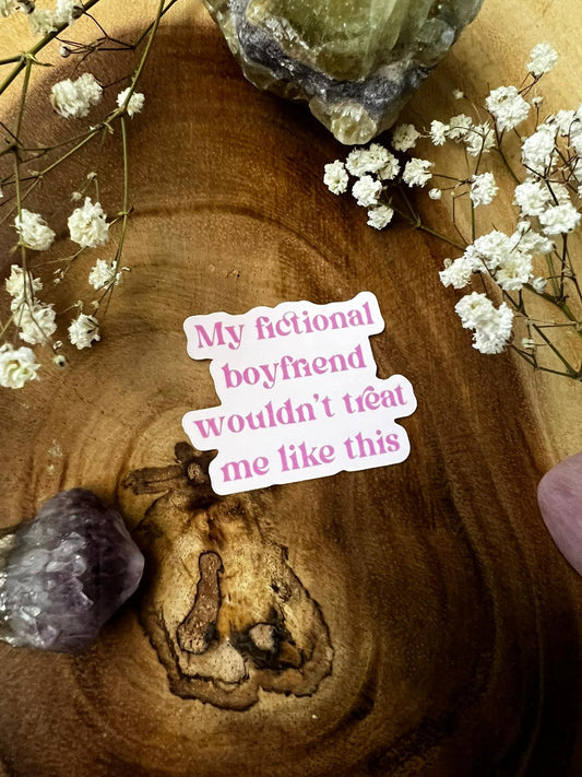 My Fictional Boyfriend Sticker