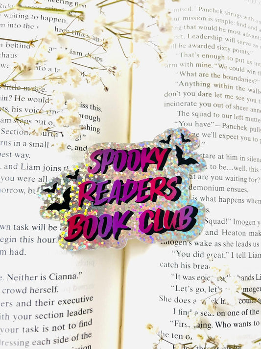 Spooky Readers Club Sticker