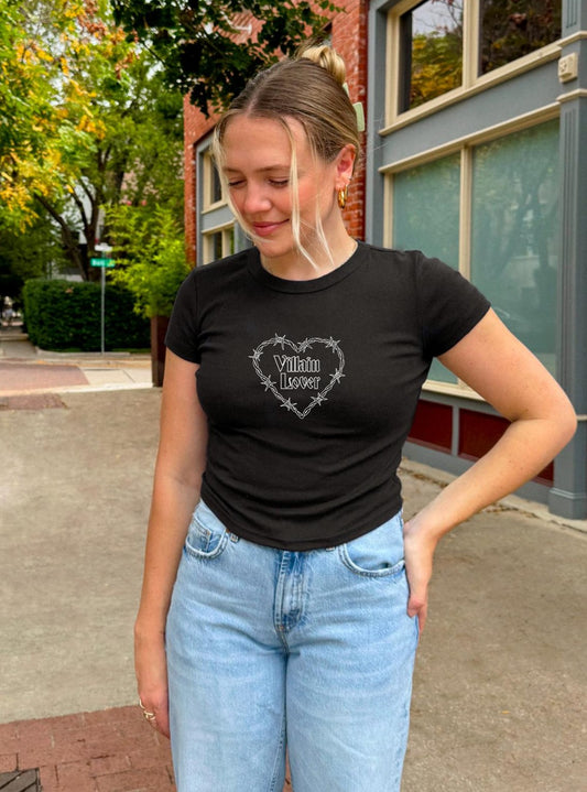 Villain Lover Cropped Tee