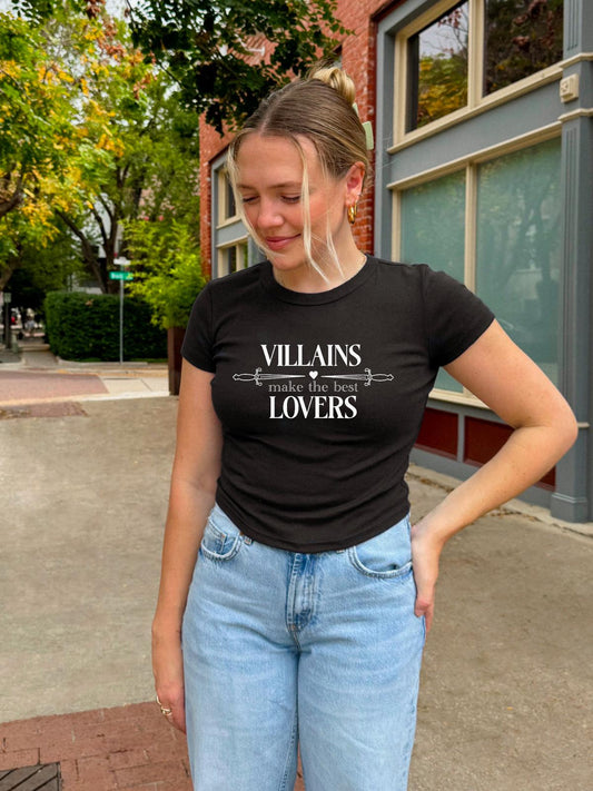 Villains to Lovers Cropped Tee